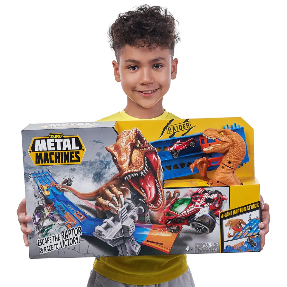 Metal Machines S1 Playset - 4 Lane Madness