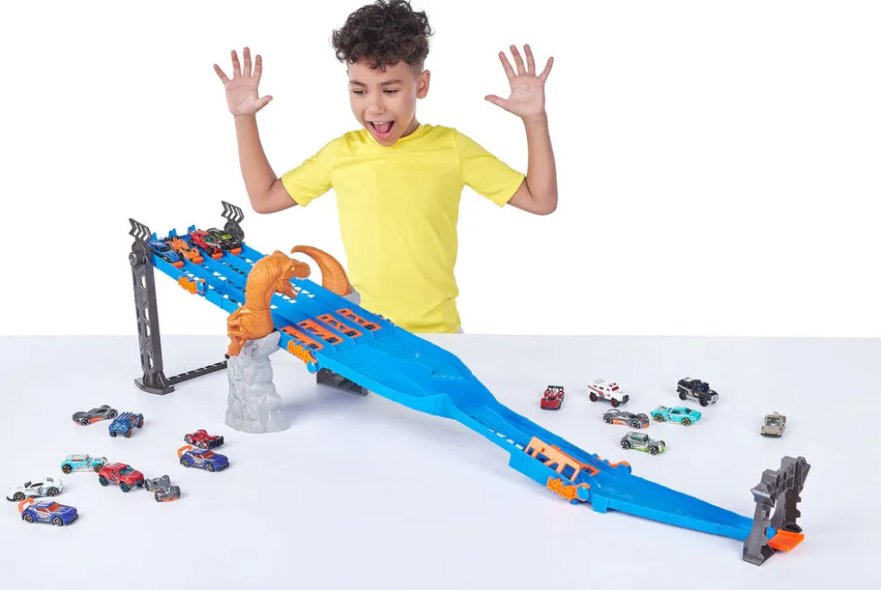 Metal Machines S1 Playset - 4 Lane Madness