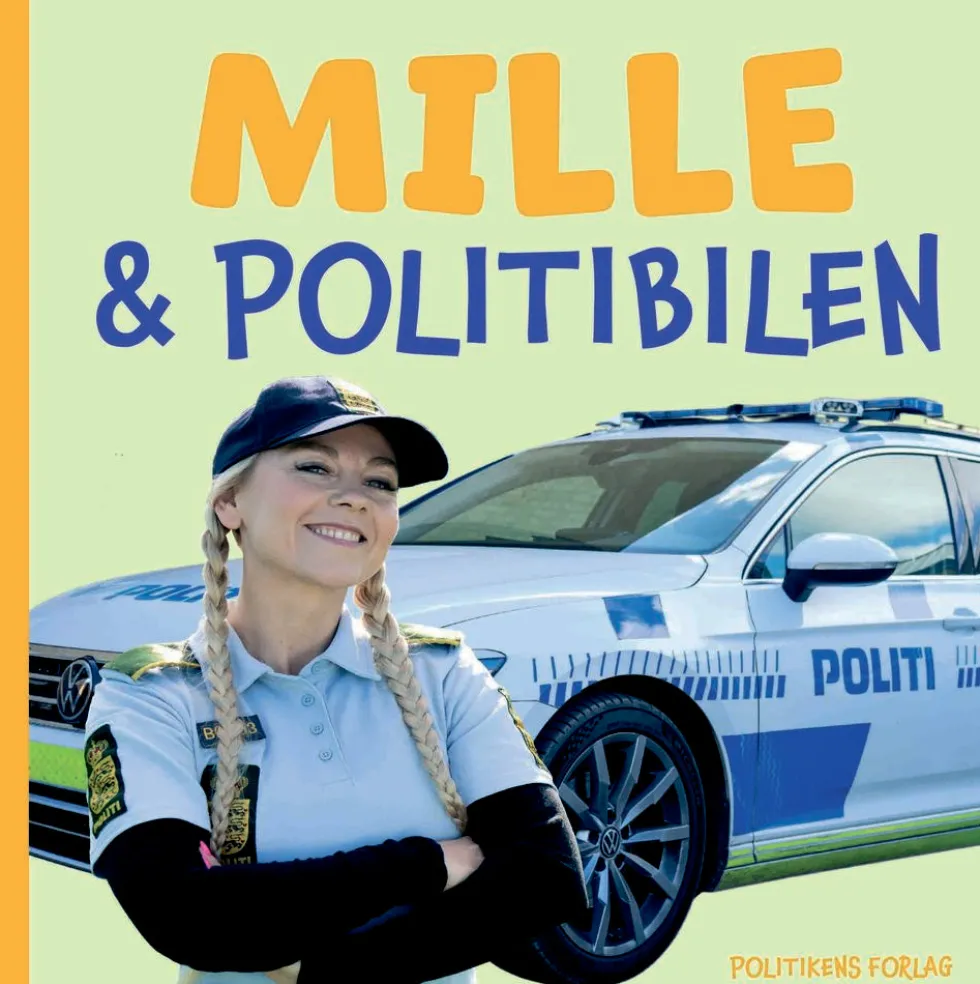 Mille og politibilen