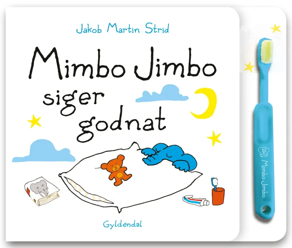 Mimbo Jimbo siger godnat (med tandbørste)