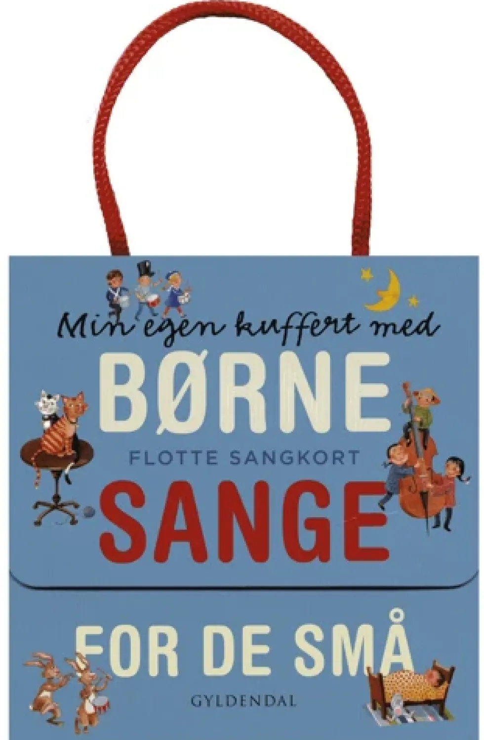 Min egen kuffert med børnesange for de små. Flotte sangkort
