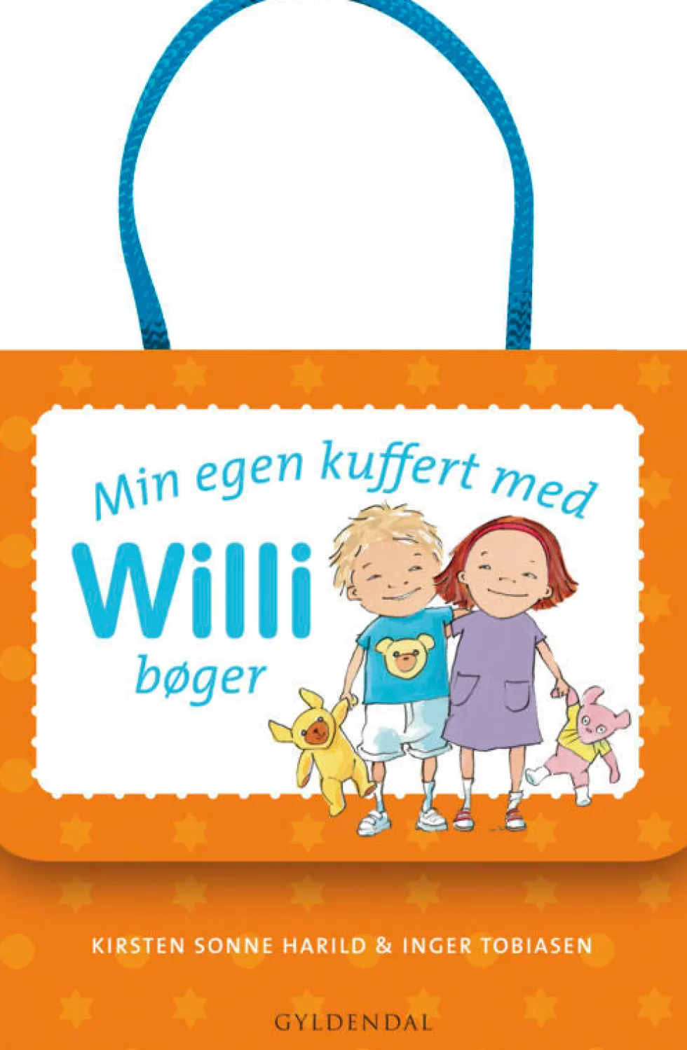 Min egen kuffert med Willi bøger