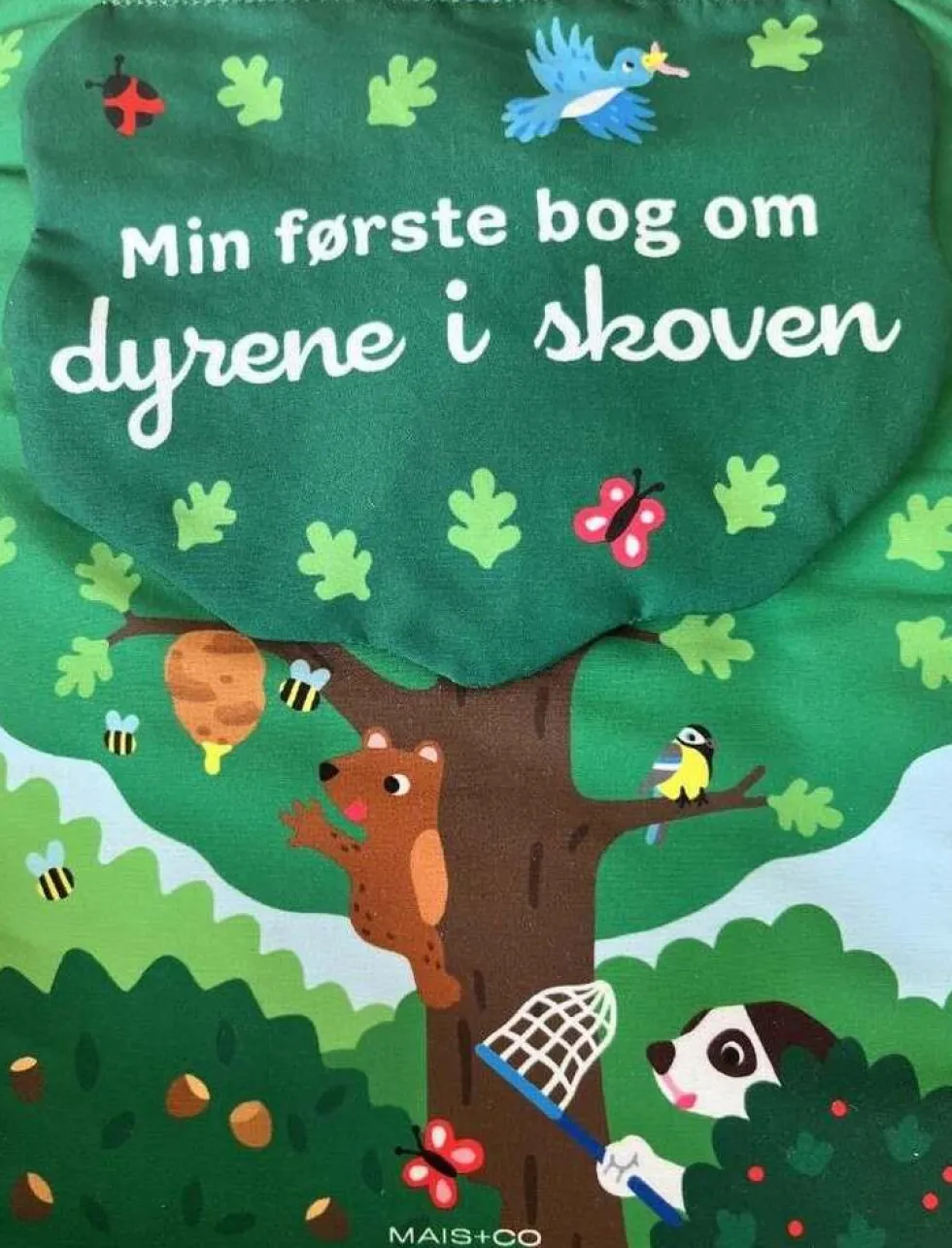Min første bog om dyrene i skoven (stofbog)