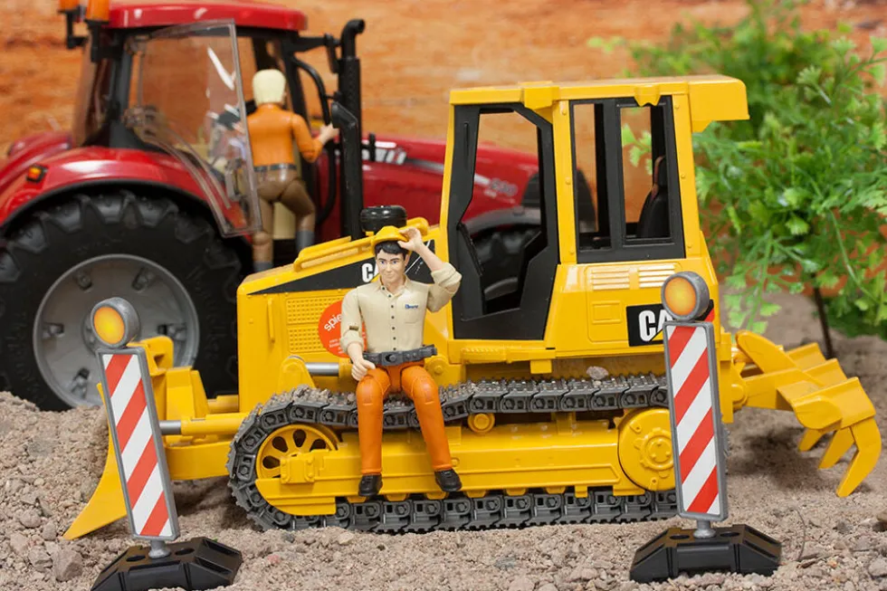 Minidozer Bruder CAT med larvefødder