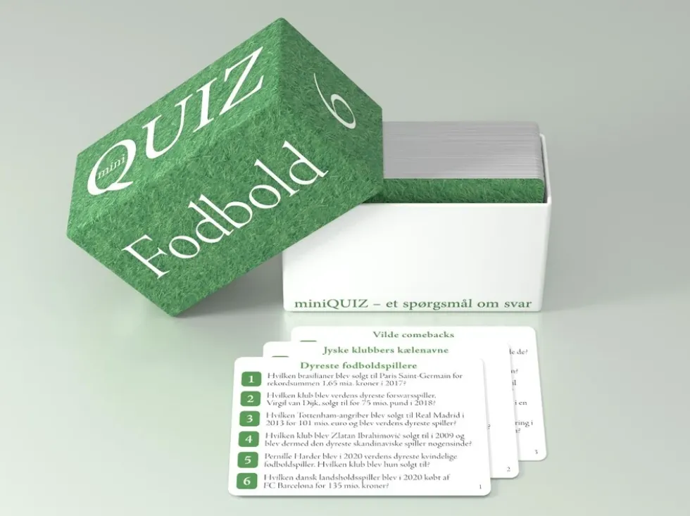 miniQUIZ - Fodbold