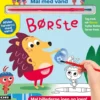 Minisjang - Mal med vand - Børste