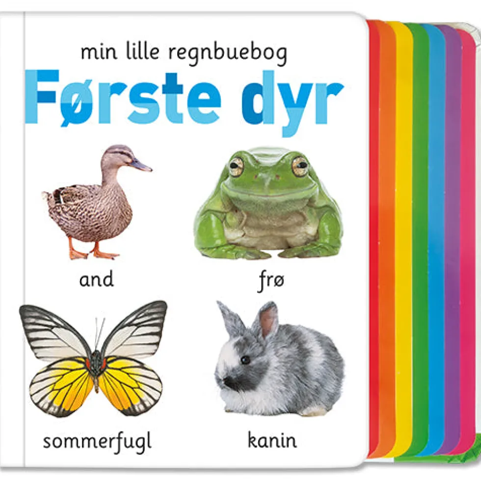 Min lille regnbuebog - Første dyr