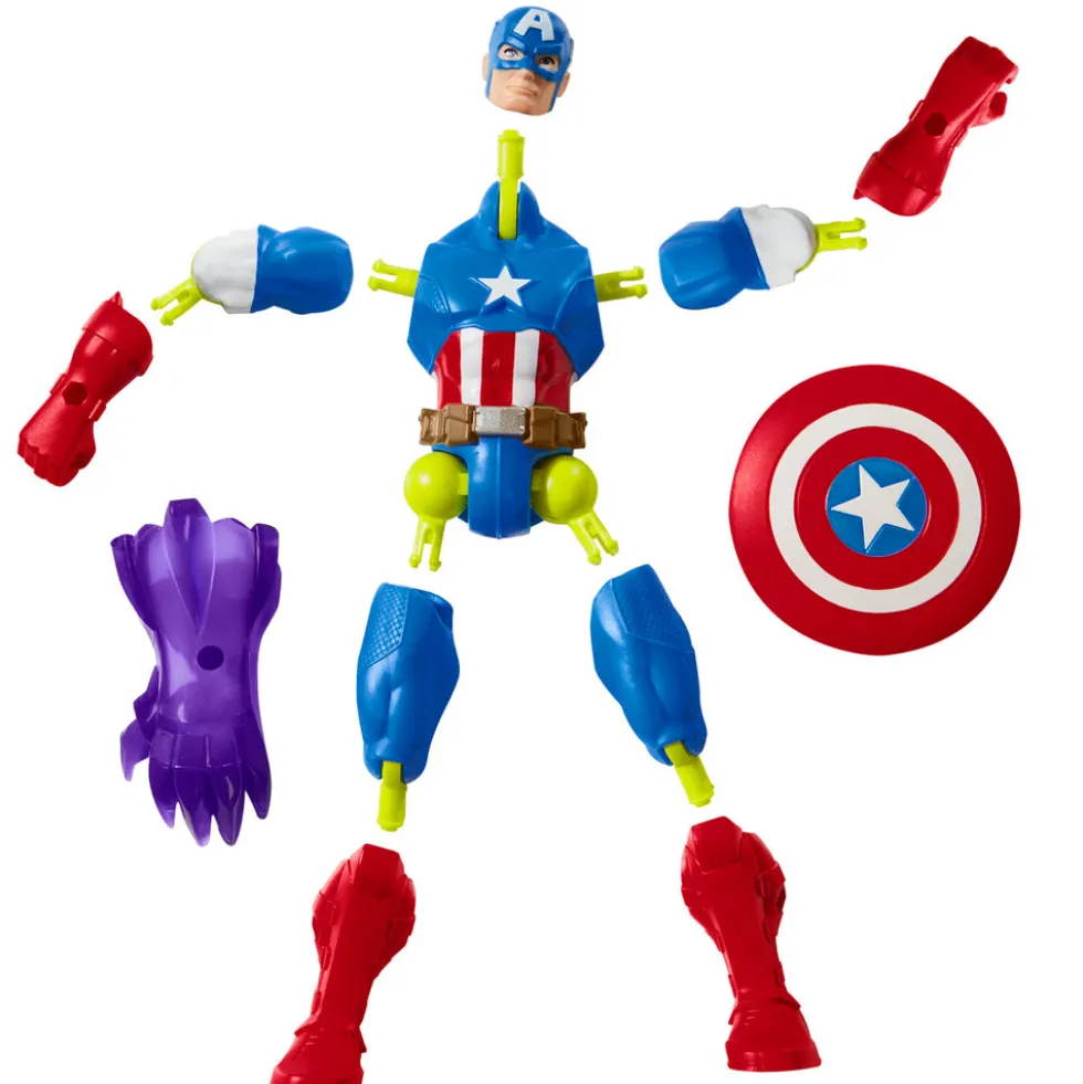 Mixmashers Captain America basic figur
