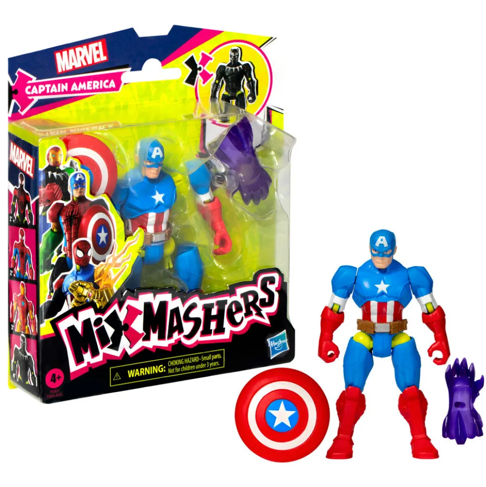 Mixmashers Captain America basic figur