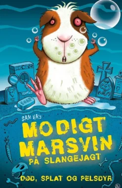 Modigt marsvin på slangejagt