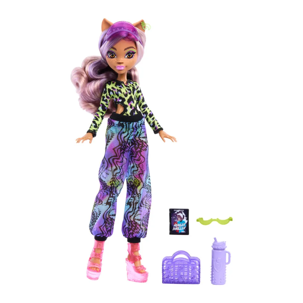 Monster High Scare-adise Island Clawdeen Doll