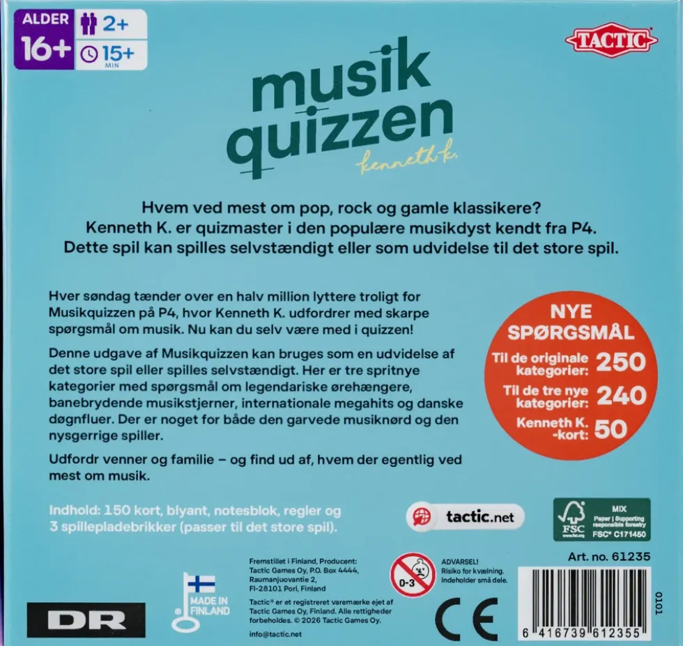Musikquizzen udvidelse
