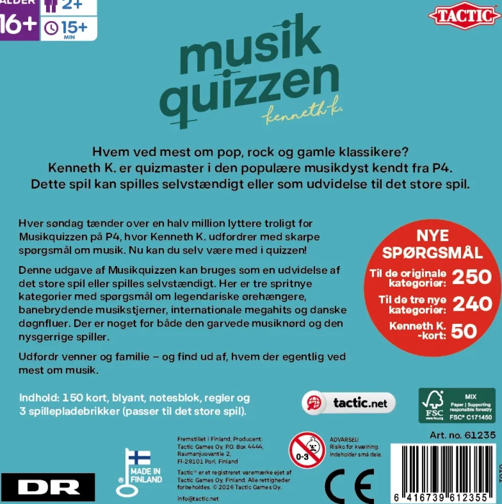 Musikquizzen udvidelse