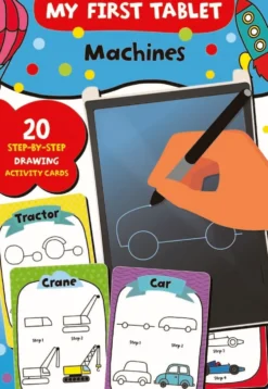 My First Tablet - Maskiner (med 20 tegnekort og tablet)