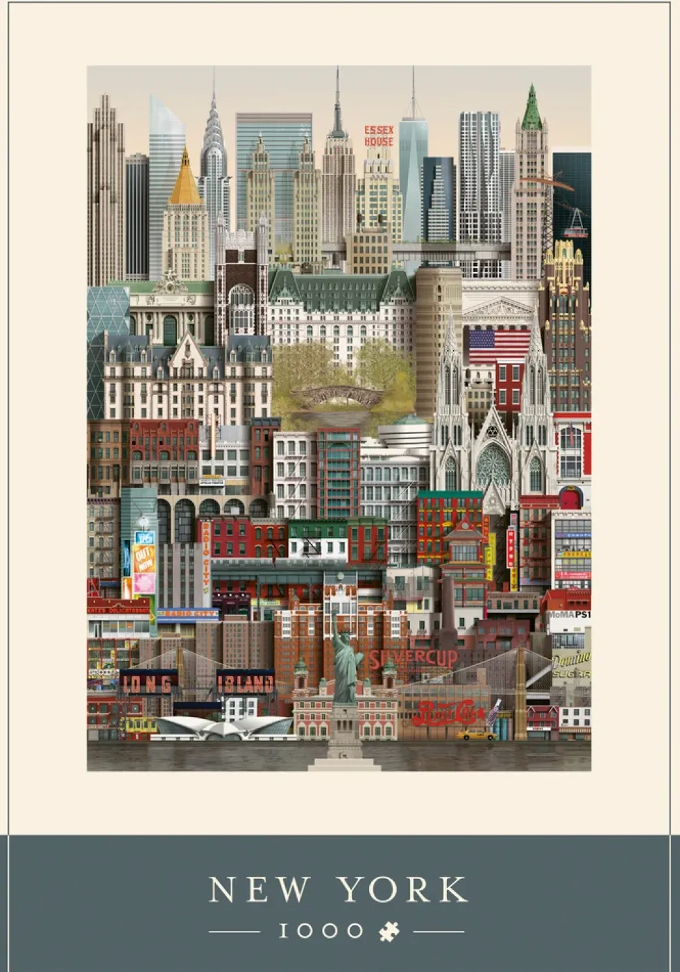 New York 1000 brikker