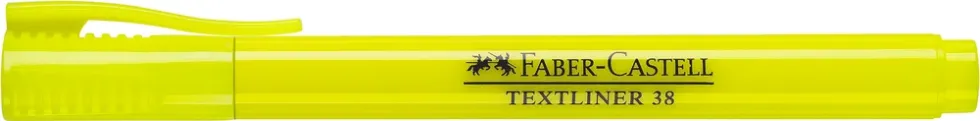 Overstregningspen Faber-Castell textliner 38 gul