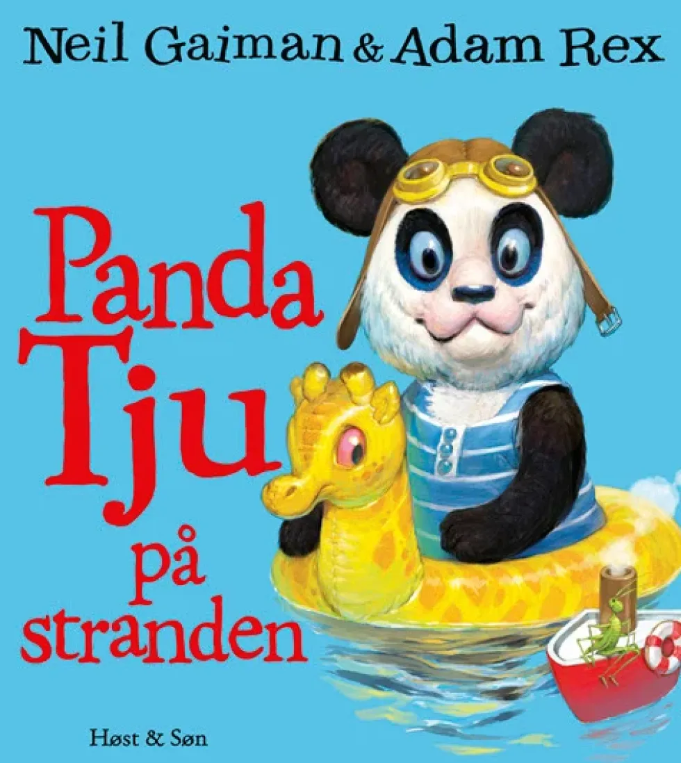 Panda Tju på stranden
