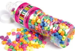 Pearl`n Fun Hjertemix 270g stærke farver