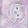 Penalhus Beckmann Onezip Unicorn Princess Purple