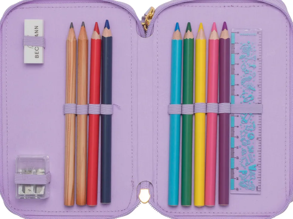 Penalhus Beckmann Triple Unicorn Princess Purple