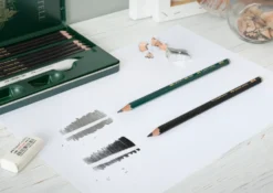 Pencil pitt graphite mat Faber-Castell 11 stk