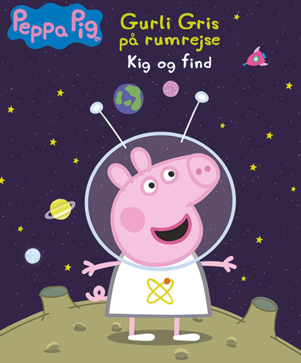 Peppa Pig - Gurli Gris på rumrejse - Kig og find