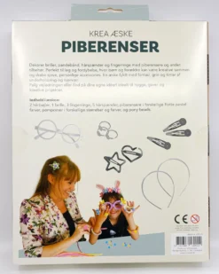 Piberenser Krea hårpynt og smykker ass.