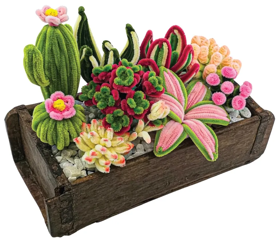 Piberenser planter dekoration kaktus/sukkulent 8 STK