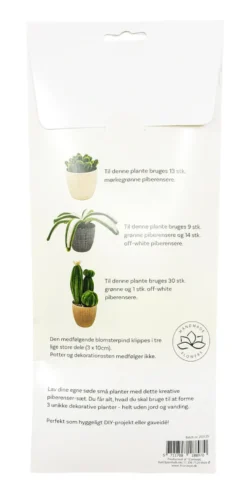 Piberenser Små planter Sukkulent 3 stk