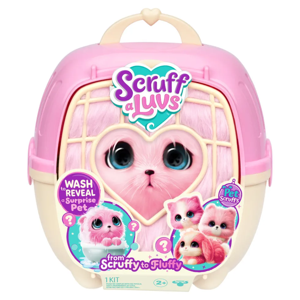 Pink Scruff-a-Luvs kæledyr