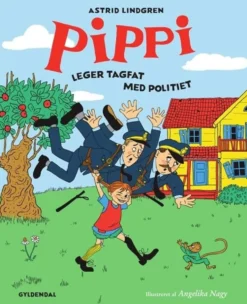 Pippi leger tagfat med politiet