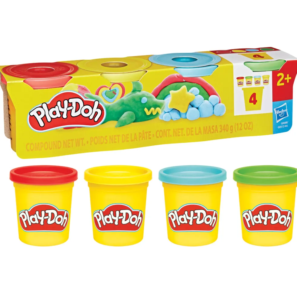Play-Doh 4-pak ass