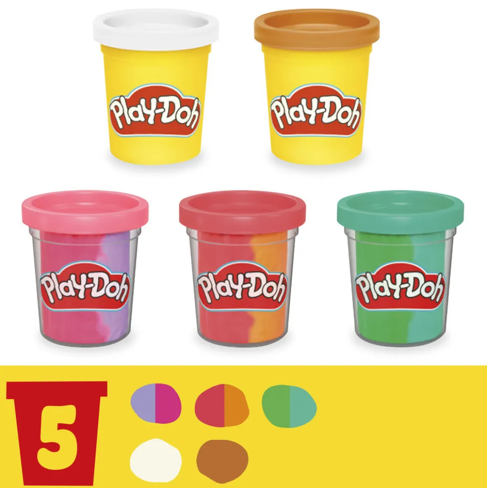 Play-Doh Rainbow Swirl Ice Cream Playset