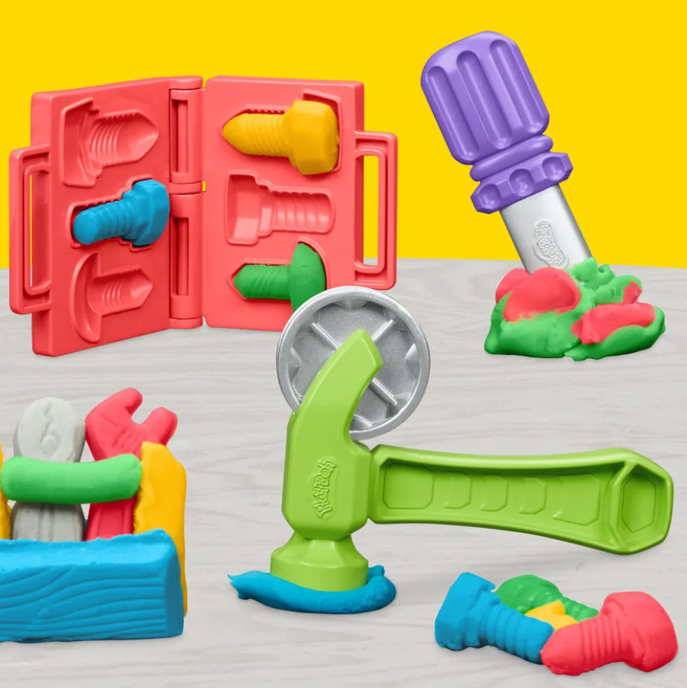 Play-Doh Stamp & Saw Tool Bench