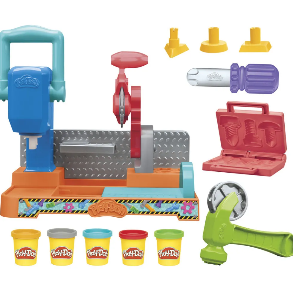 Play-Doh Stamp & Saw Tool Bench