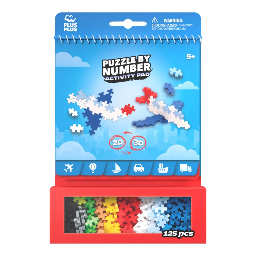 Plus-Plus Activity Pad – Transportation