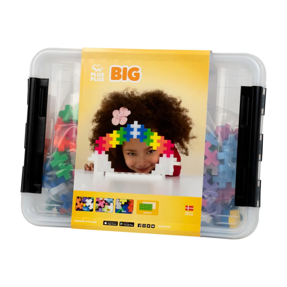 Plus-Plus BIG Storage Box Mix 200 stk