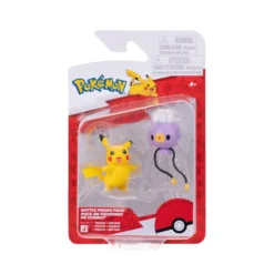 Pokemon Battle Figure Drifloon/Pikachu