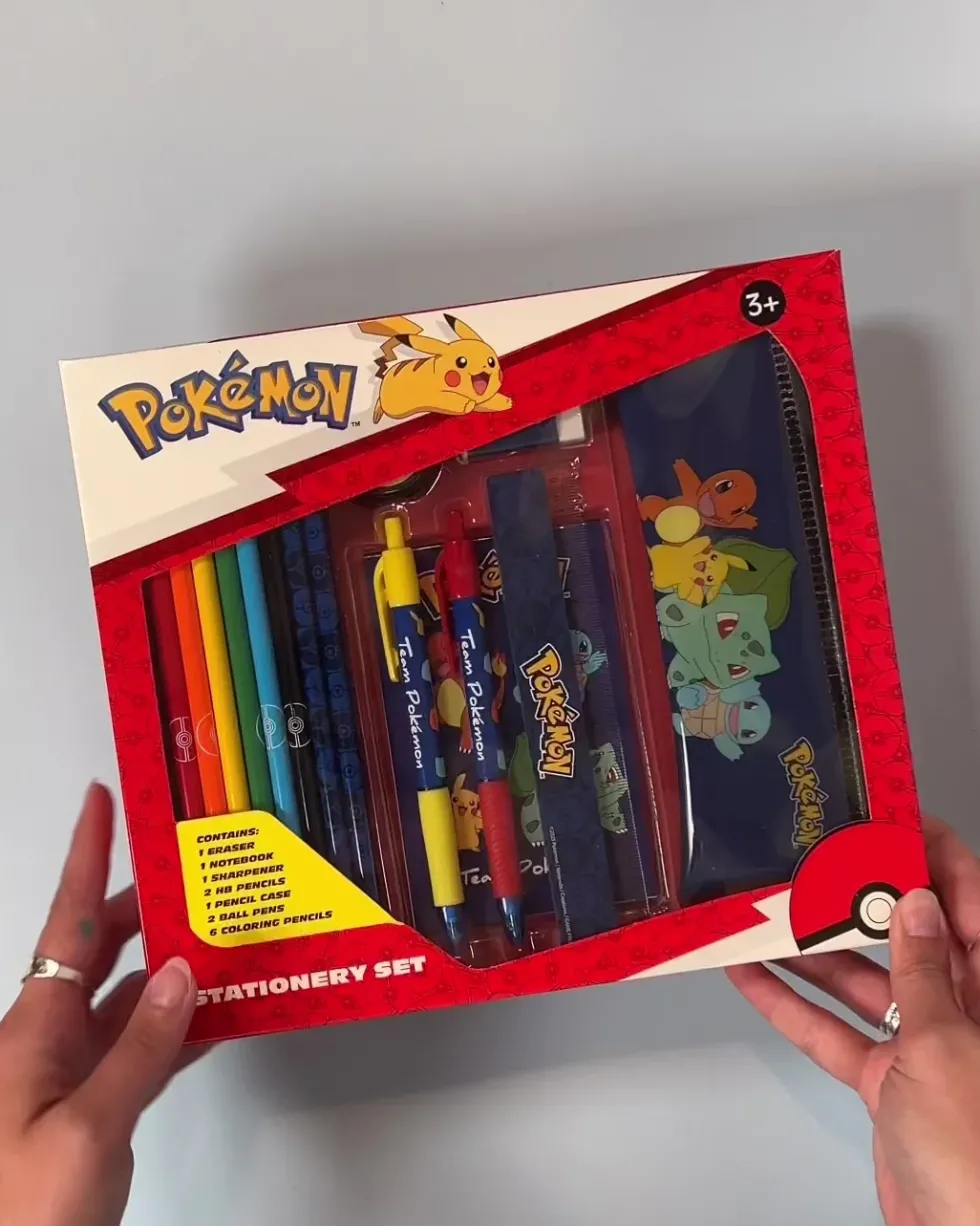 Pokemon skrivesæt med penalhus