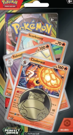 Pokémon Mega Evolution 3 Premium Checklane, Perfekt order ass