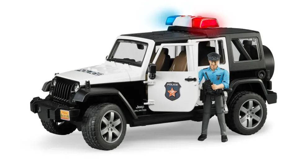 Politibil Bruder Jeep Wrangler Rubicon