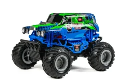 RC Monster Truck 1:20 2,4GHz, blå/grøn