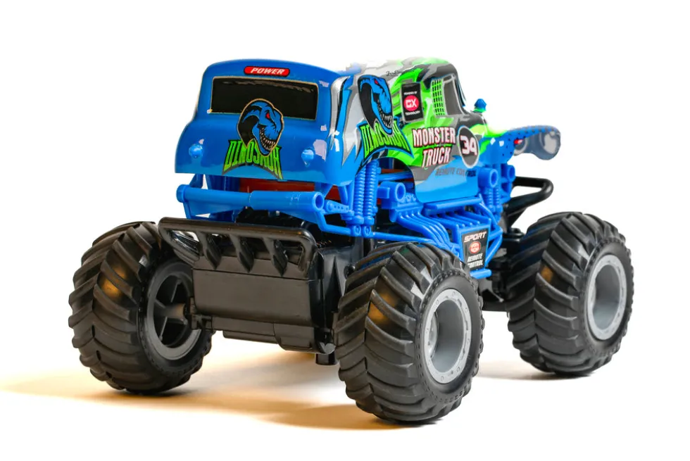RC Monster Truck 1:20 2,4GHz, blå/grøn
