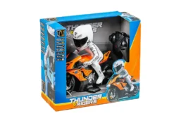 RC motorcykel med lys 1:10, orange