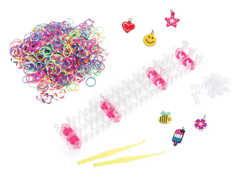 Real UniQ loombands med 1800 stk