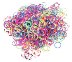 Real UniQ loombands med 1800 stk