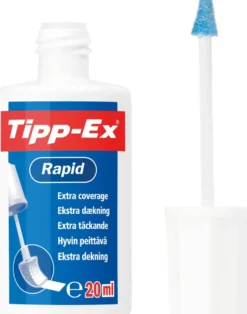 Rettelak Rapid Tipp-Ex 20 ml korrigeringsvæske