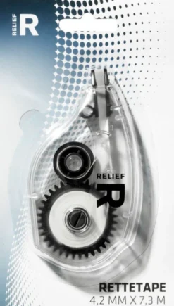Rettetape Relief 5,0 mm x 8,0 m