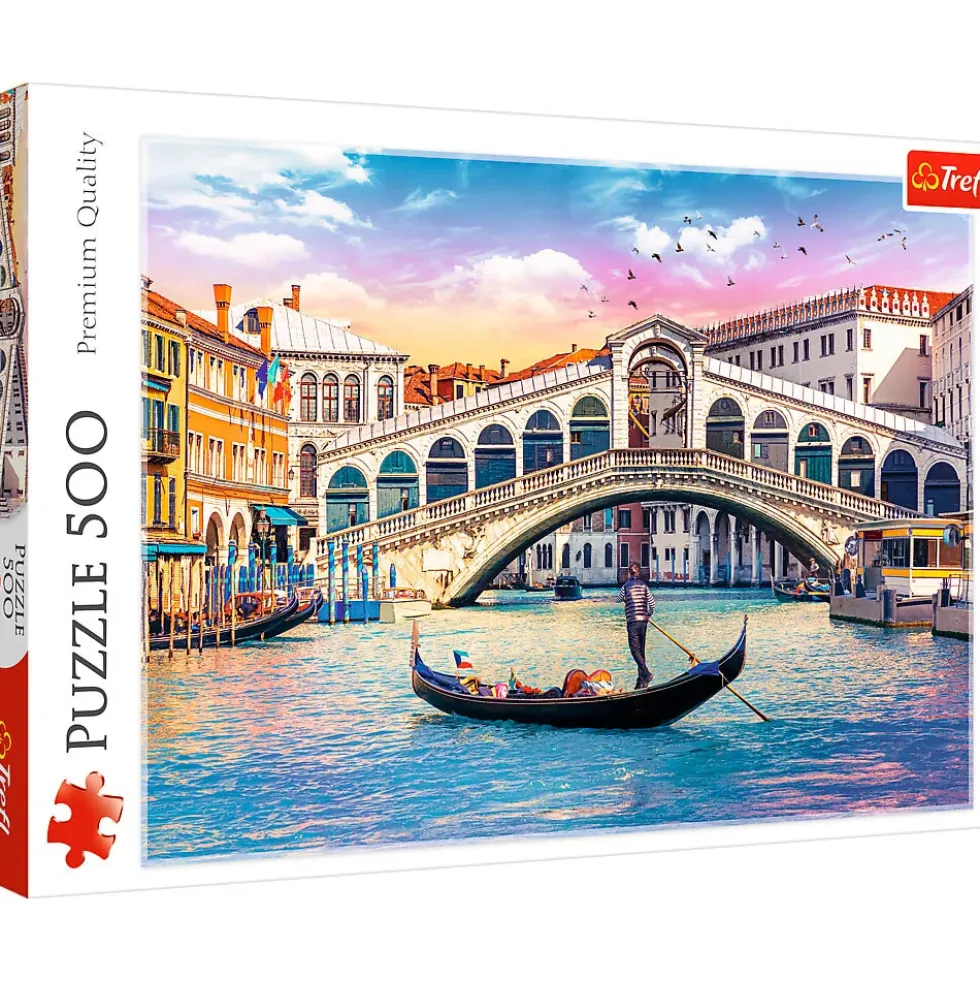 Rialto Bridge Venice 500 brikker