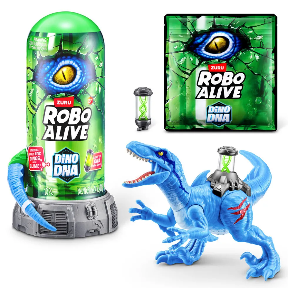 Robo Alive Dino Dna Playset ass